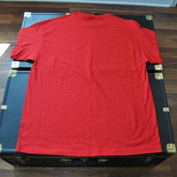 Nelk Boys Full Send "Steve will do it" X-Large Red Short Sleeve Shirt - Picture 7 of 7